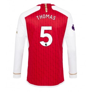 Arsenal Thomas Partey #5 Koszulka Podstawowych 2023-24 Długi Rękaw